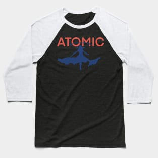 Cid Kagenou said I am ATOMIC in a cool silhouette pose the Most iconic moment from the Eminence in Shadow anime show in episode 5 Baseball T-Shirt